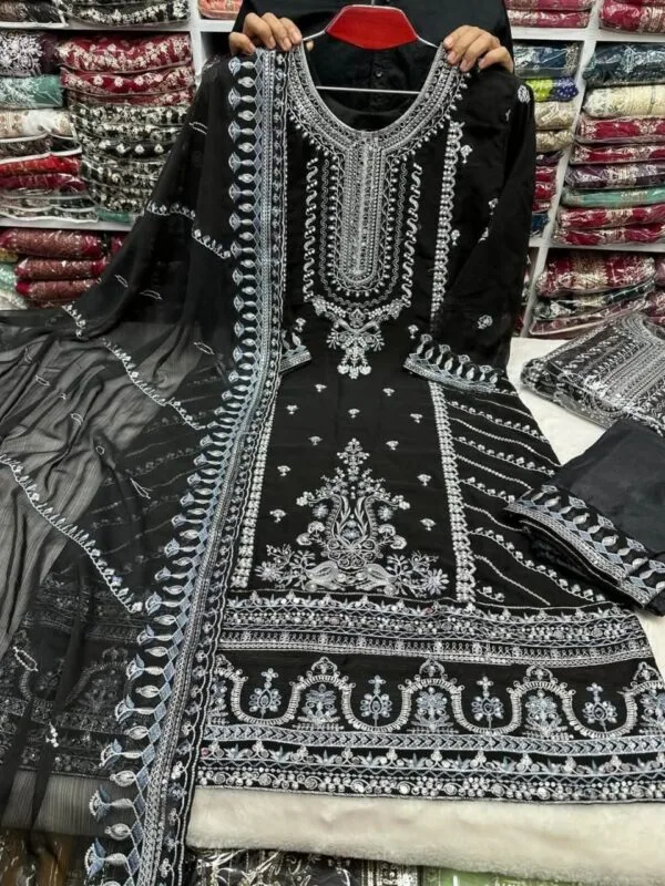 Georgette Three piece