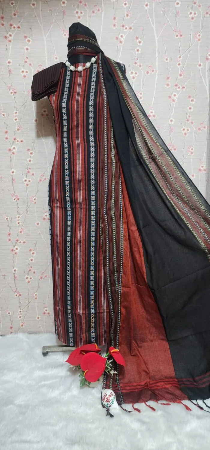Black-Khadi-cotton-3-pcs