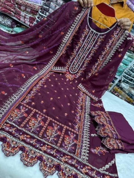 Kofi-Indian-Fox-Georgette-4-Pcs