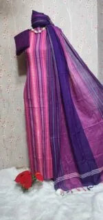 Pink-Khadi-cotton-3-pcs