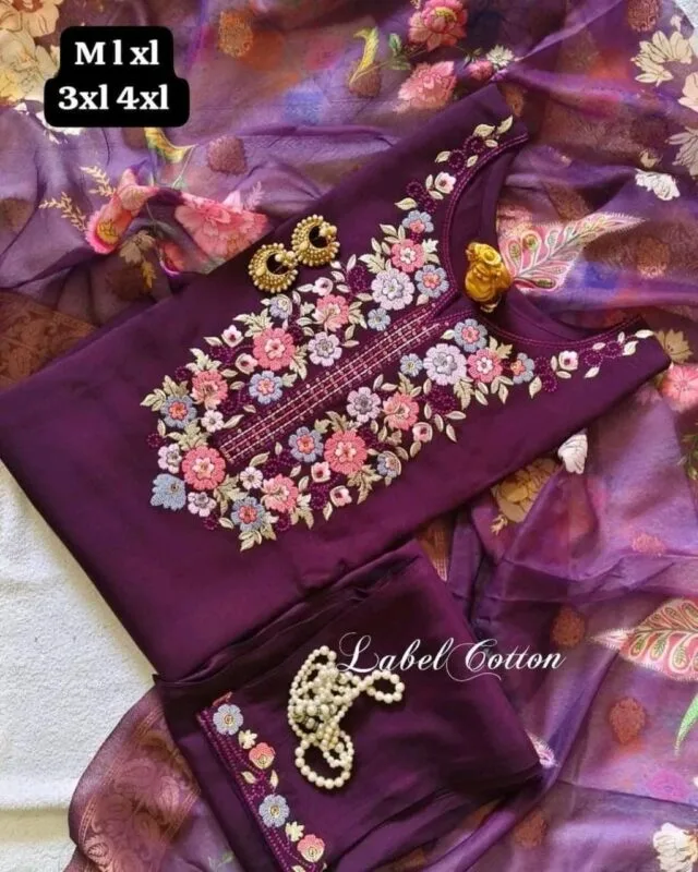 Purple Cotton Three Ps