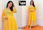 Yellow Cotton Gown