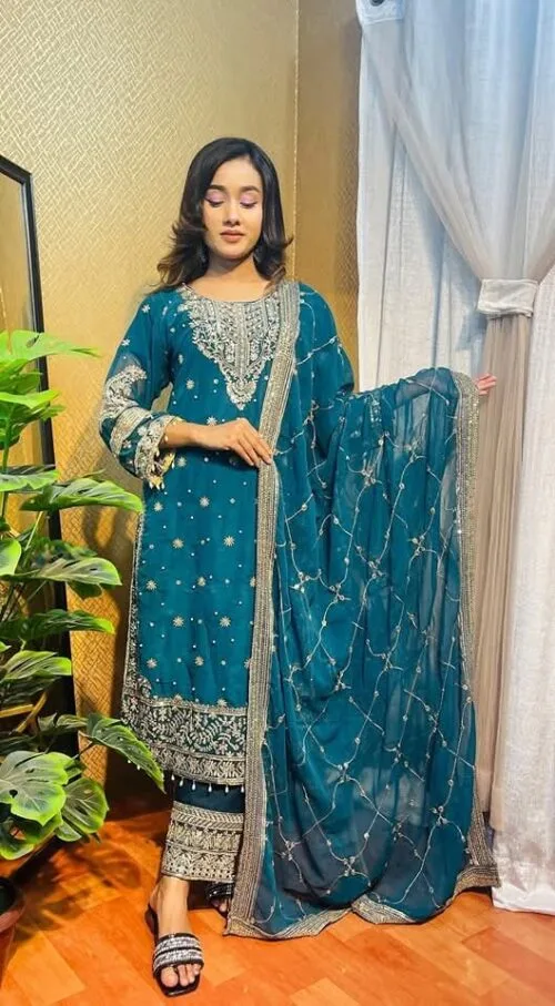 Indian Luxury 4 Ps Dress - Image 3
