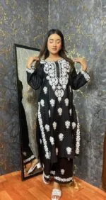 Lakhno Hand work 2 pcs Dress - Image 8