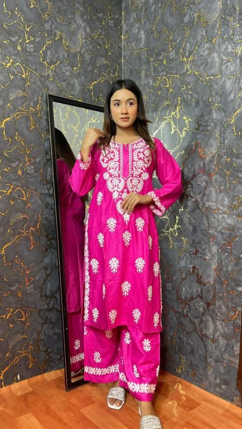 Lakhno Hand work 2 pcs Dress - Image 9