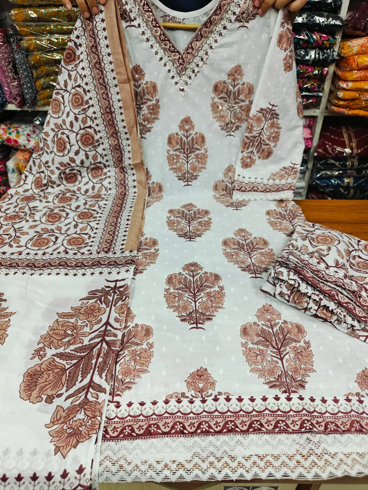 Comfortable Cotton Three Piece