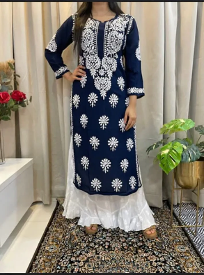 Royel Blue Garara 2 pcs