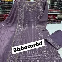 Ready Luxury Sifon Georgette 3 Pcs - Image 5