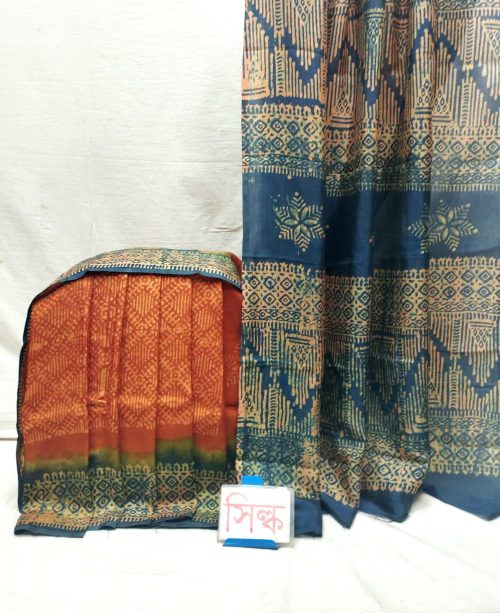 Premium Batik Silk Printed Saree for Women