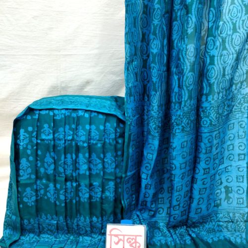 Premium Batik Silk Printed Saree for Women