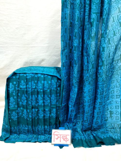 Premium Batik Silk Printed Saree for Women