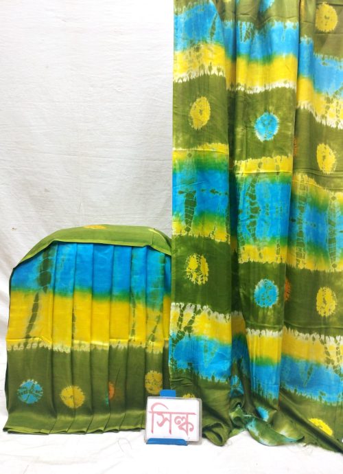 Premium Batik Silk Printed Saree for Women