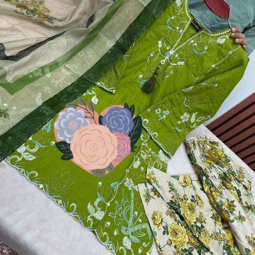 High Quality Embroidery Pakistani Inspired Dress New Stylish Ready Made Party Farse Salwar Suit Dress For Women - High Quality Embroidery pakistani inspired dress New Stylish Ready Made Party farse salwar Suit Dress for Women