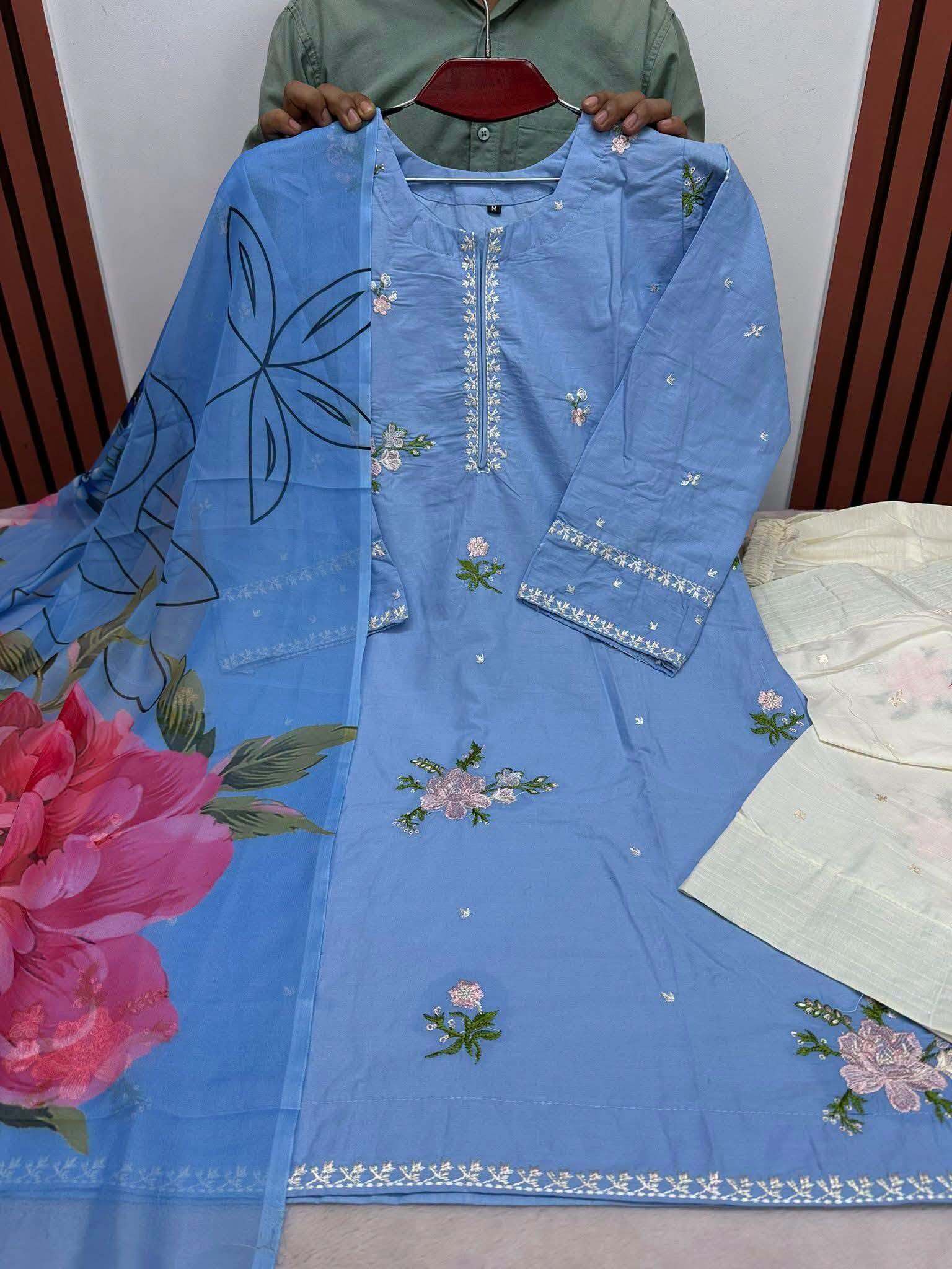 759849883_1473096811522956_3716360740889492970_n High Quality Embroidery Pakistani Inspired Dress New Stylish Ready Made Party Farse Salwar Suit Dress For Women - High Quality Embroidery pakistani inspired dress New Stylish Ready Made Party farse salwar Suit Dress for Women